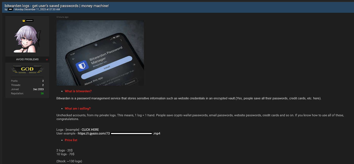 Infostealer Credentials Compromise Password Managers, Posing Identity and Financial Theft Risks.