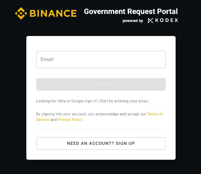 hacker sells access to binances law enforcement portal cryptocurrency holders at risk