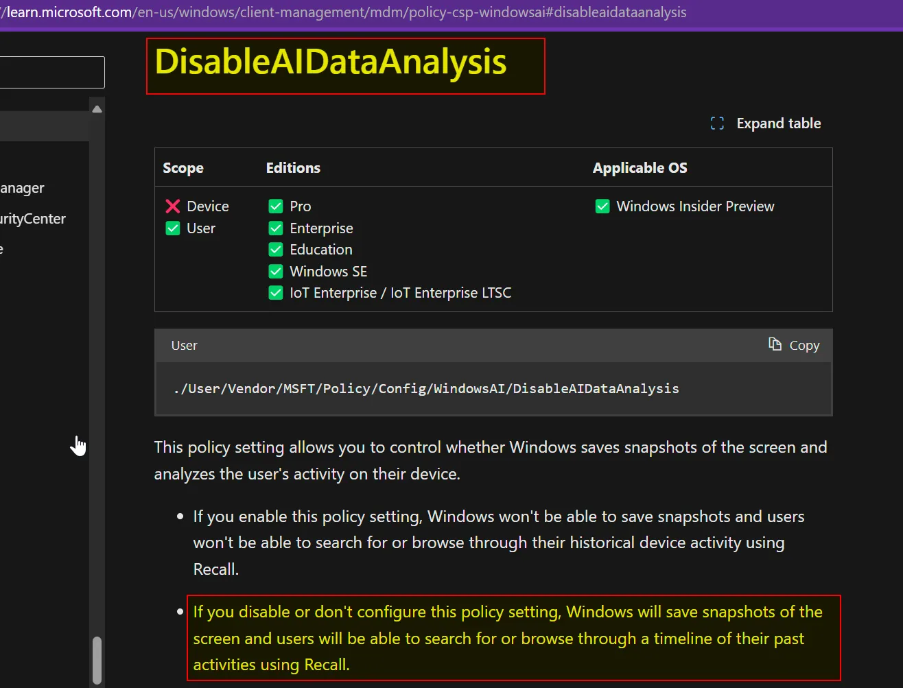 Stealing everything you’ve ever typed or viewed on your own Windows PC is now possible with two lines of code — inside the Copilot+ Recall disaster.