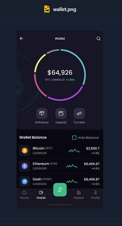 BTC Wallet found on machine with 65,000 USD