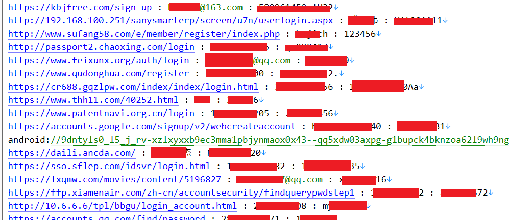 Raw ULP Format Example