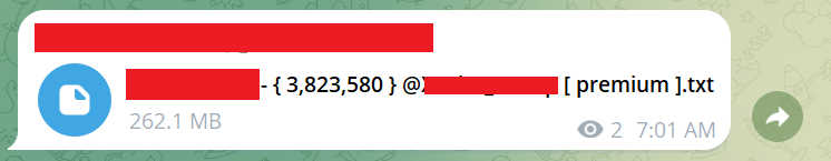 ULP in Telegram Channels