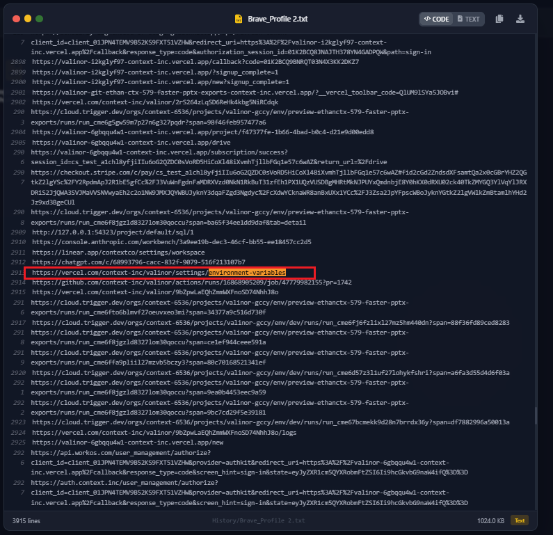 Developer Tools and Access Logs