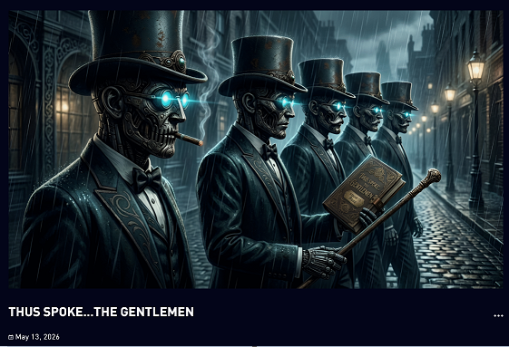 Thus Spoke The Gentlemen Checkpoint Research Cover