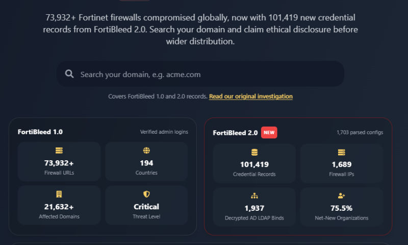 FortiBleed 2.0: 975 New Domains & 40,573 Exposed Secrets – Claim Your Ethical Disclosure