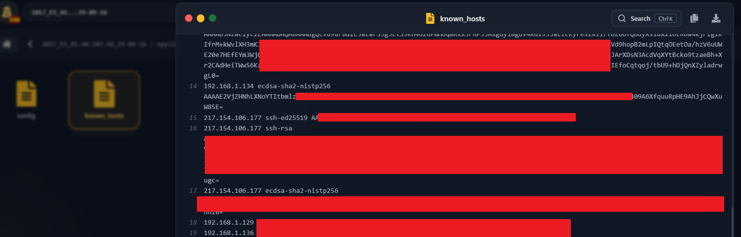 SSH Keys Stolen